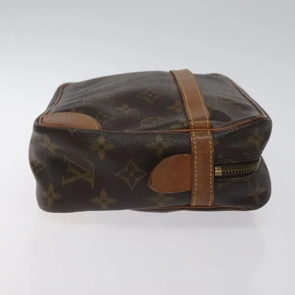 Louis Vuitton Monogram Compiegne 28 Clutch Bag Brown